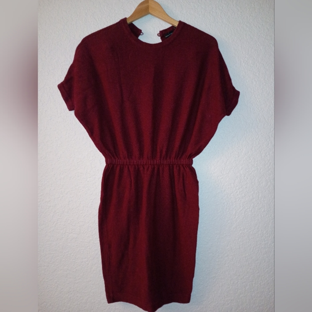 Moda International Rich Red Mini Dress